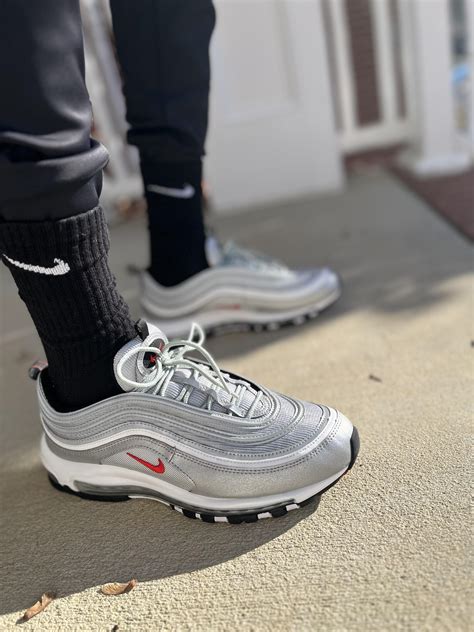 nike air max 97 damen weiß 41|nike 97 og silver bullet.